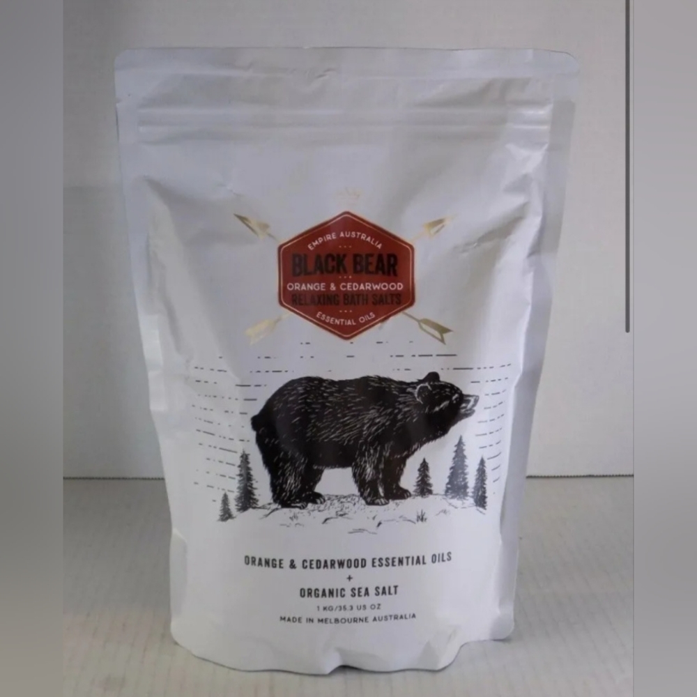 Empire Australia Relaxing Bath Salts Orange & Cedarwood Essential Oils 35.3 oz